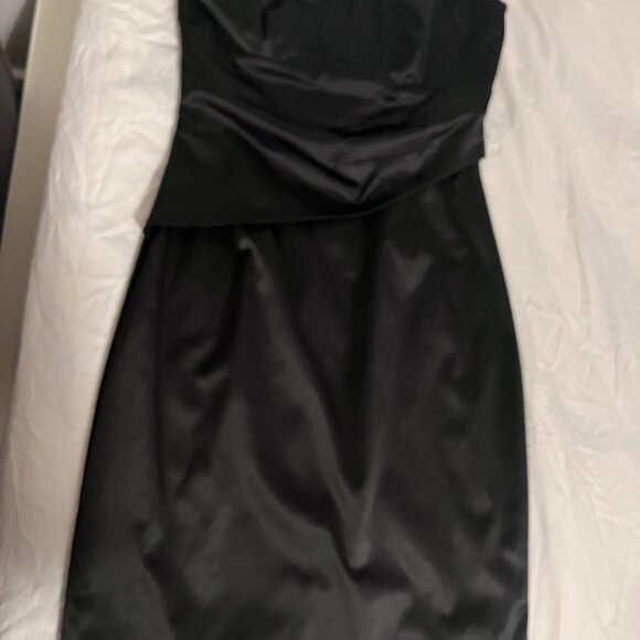 Black strapless cocktail dress - Picture 10 of 11